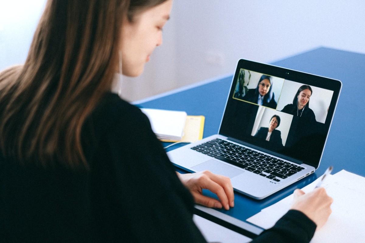 Videochamadas no teletrabalho