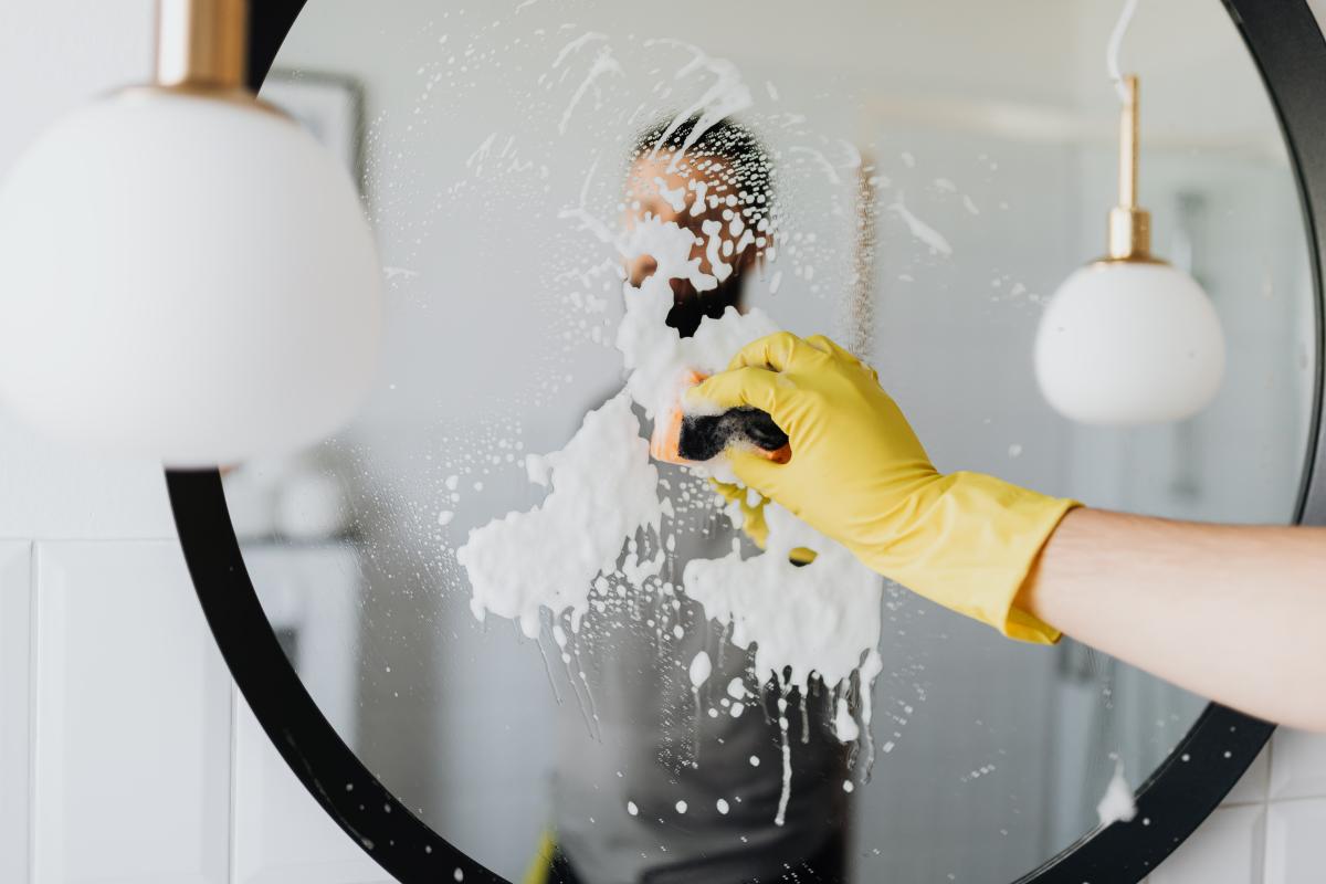 limpar a casa com detergentes ecológicos