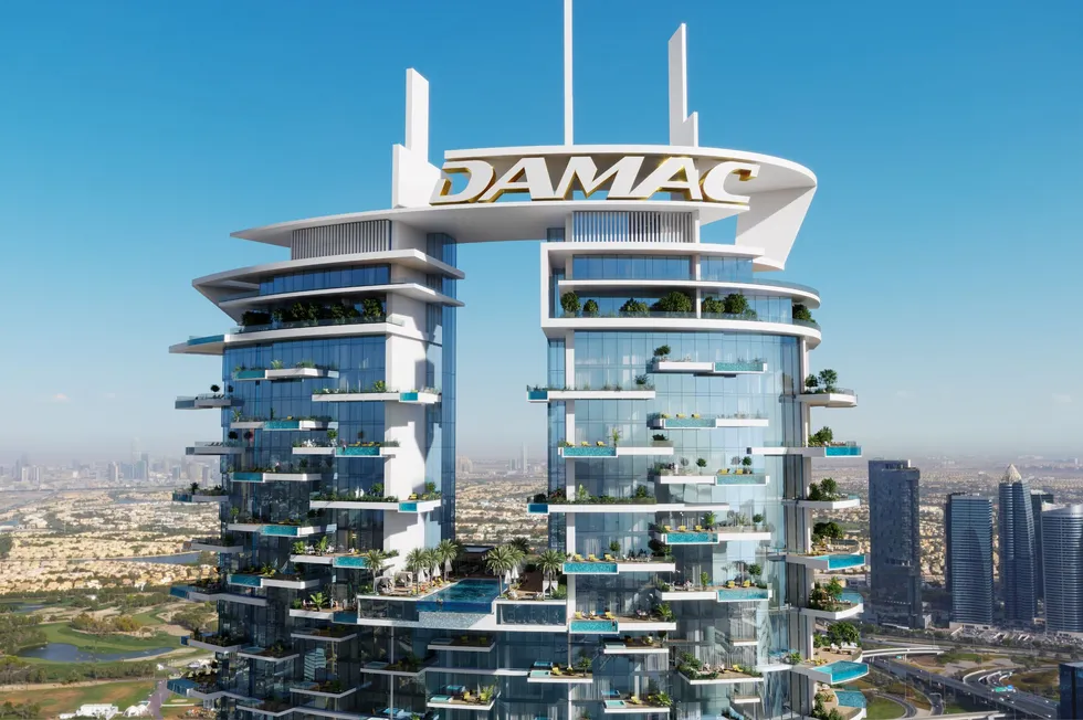 Casas em arranha céus no Dubai