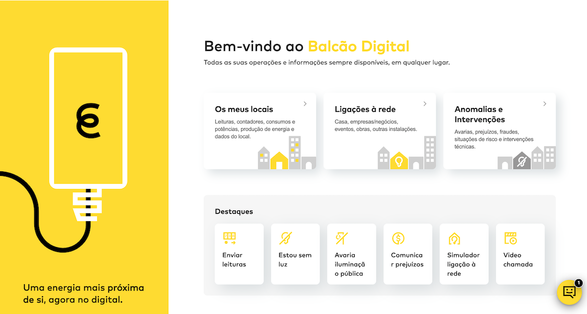 Balcão digital E-Redes