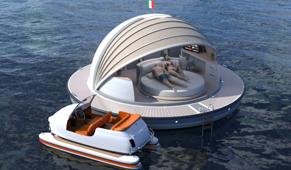 suites de luxo flutuantes