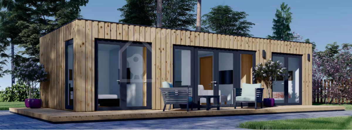 casas pré-fabricadas modernas