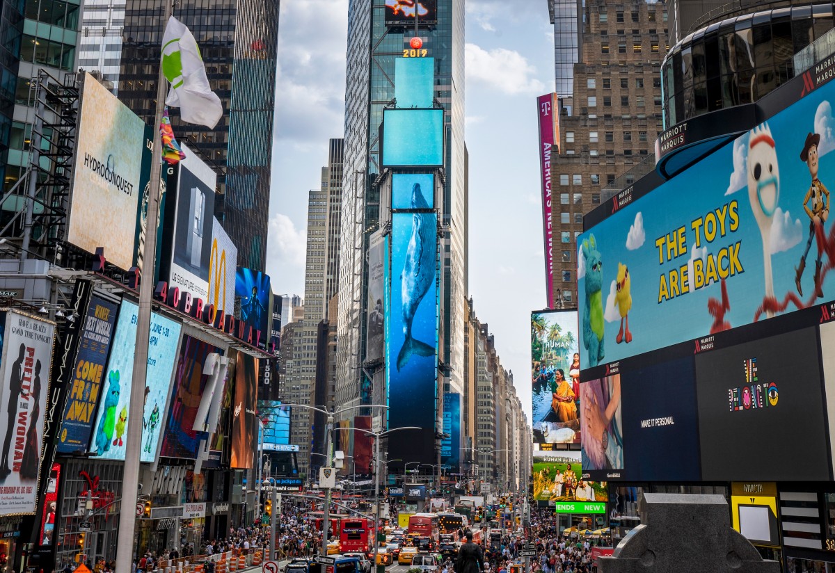 Reabilitação do edifício One Times Square