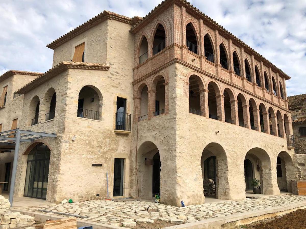 edifícios históricos de areia