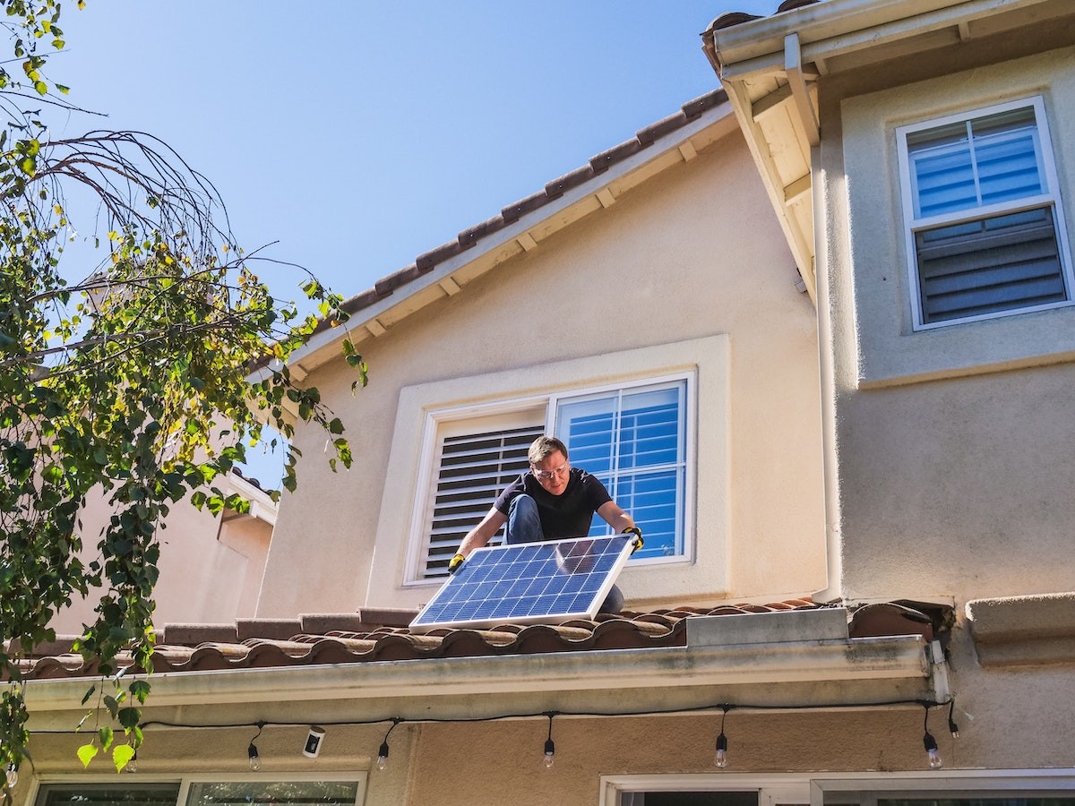 instalação de painéis solares