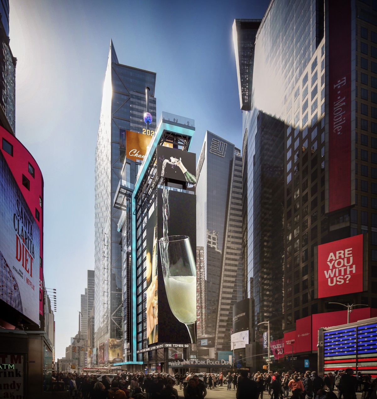 One Times Square vai ser reabilitado