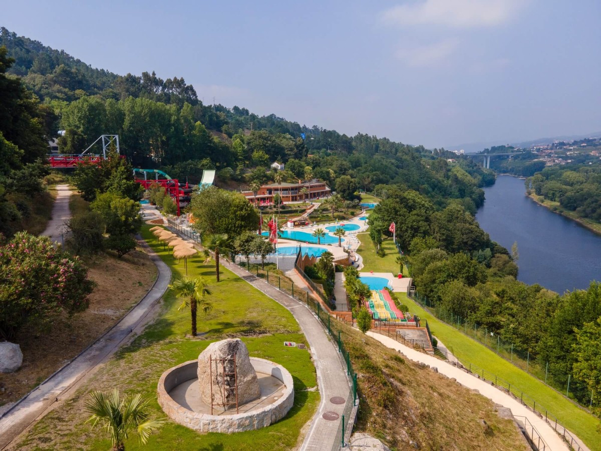 parque aquático em Amarante