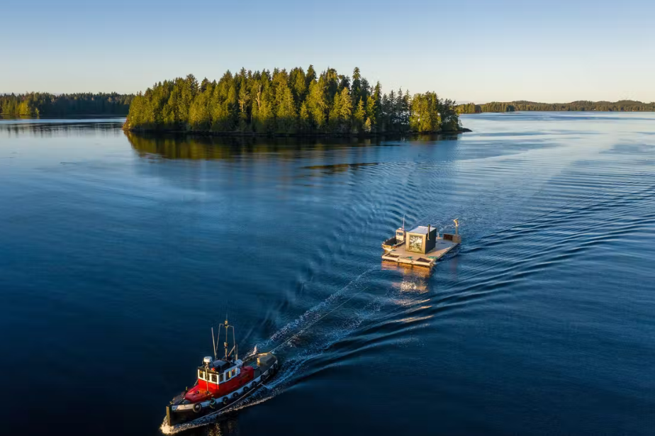 sauna pré-fabricada