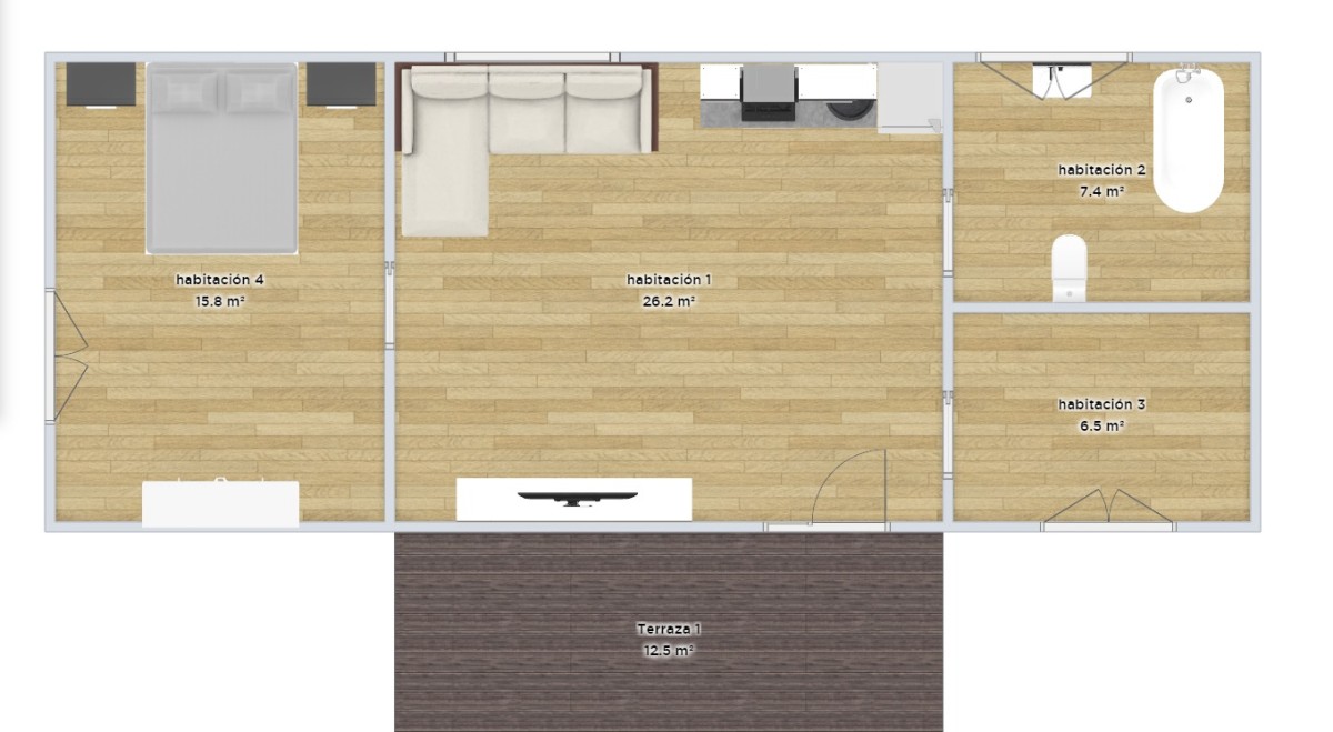 casas feitas com contentores