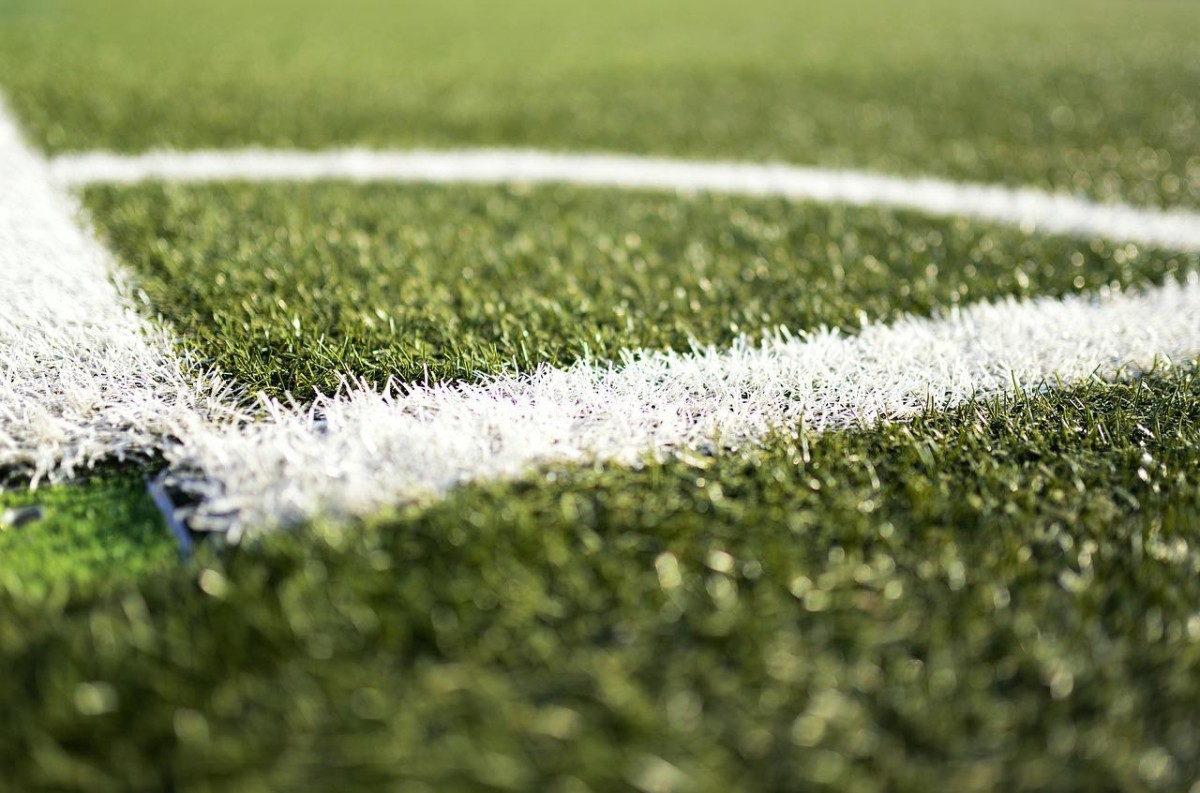 relva sintética campo de futebol