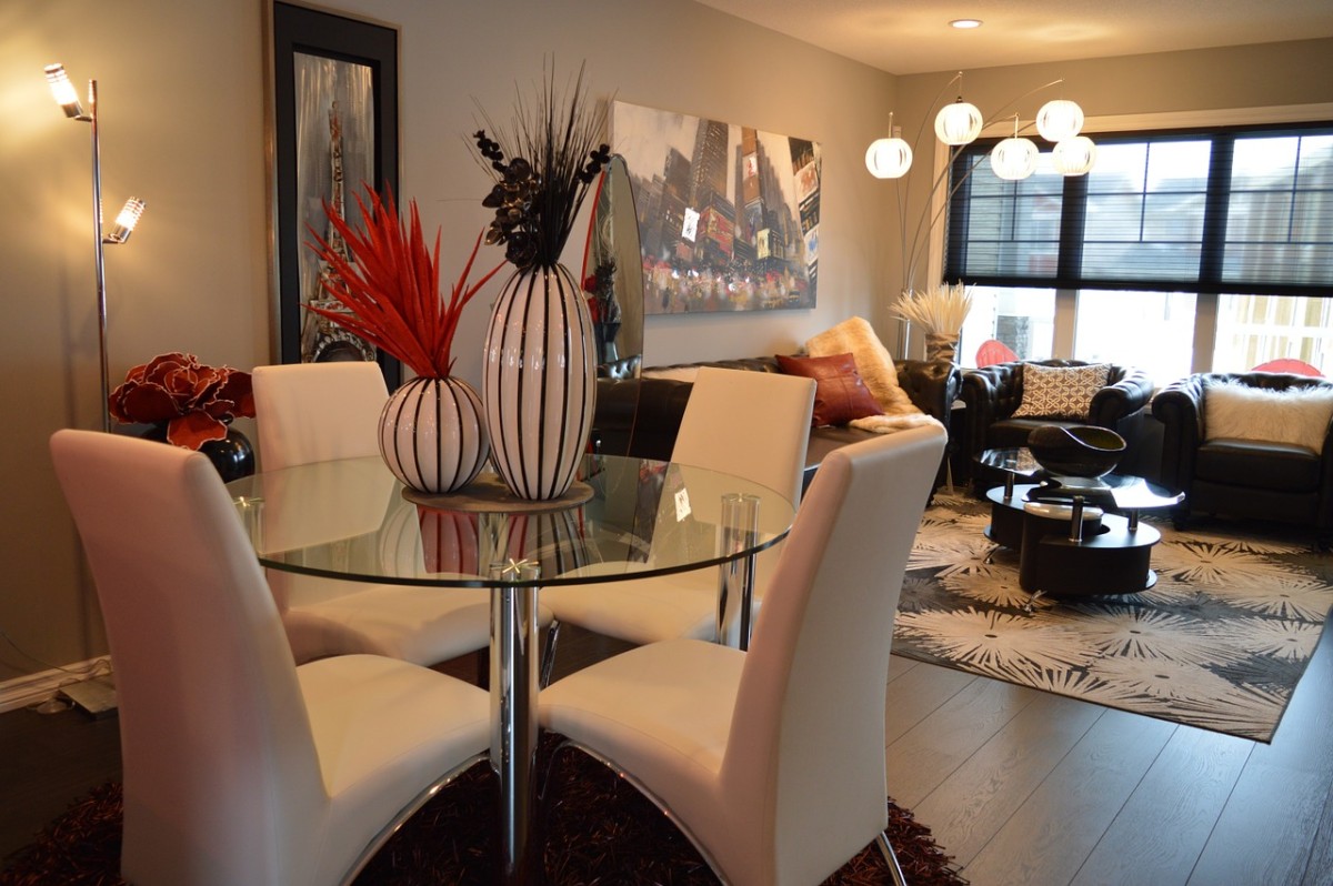 decoração de casas pré-fabricadas