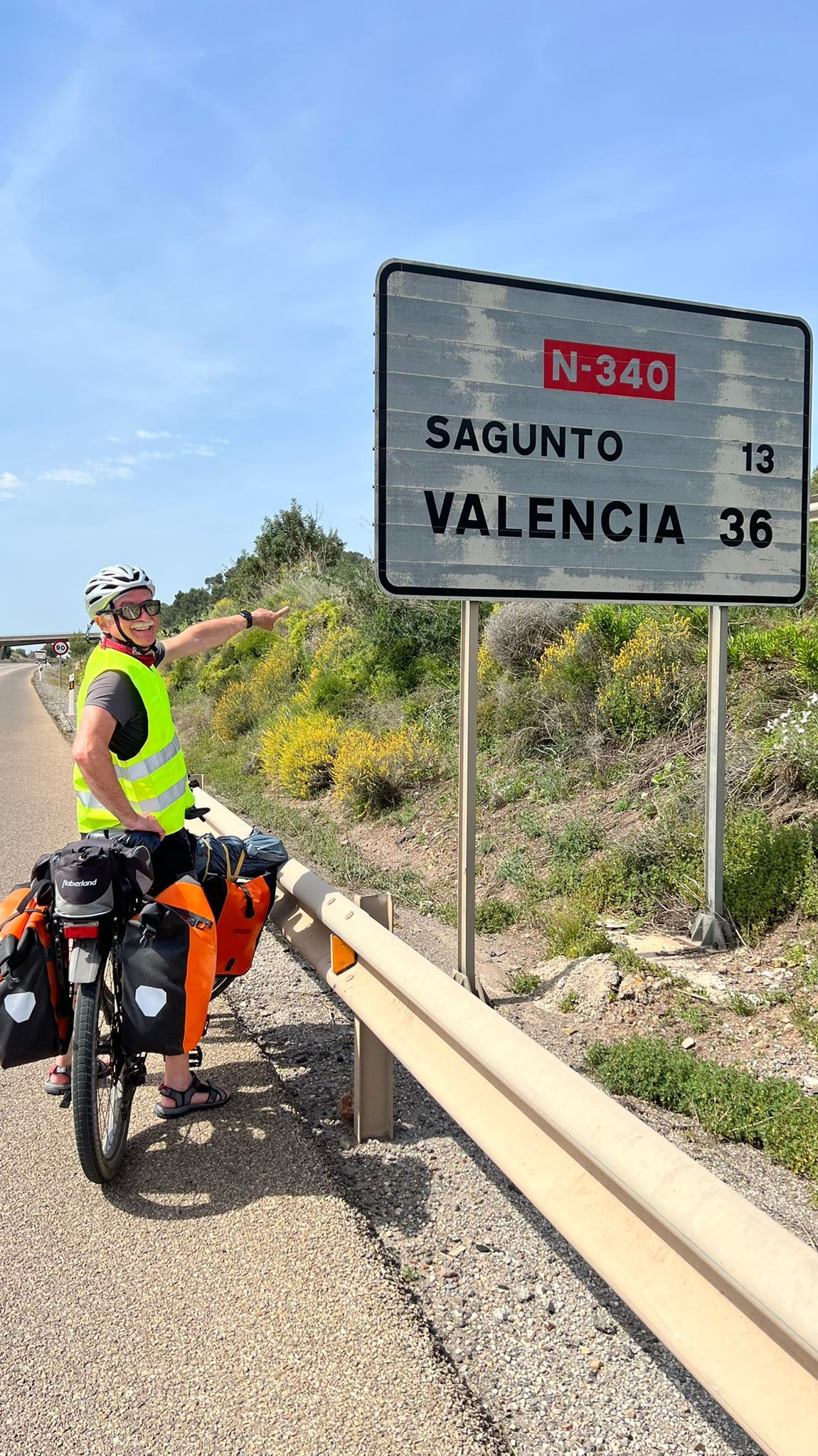 volta de bicicleta à Península Ibérica