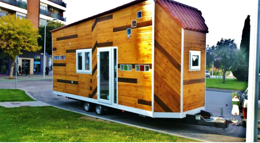 mini casa pré-fabricada