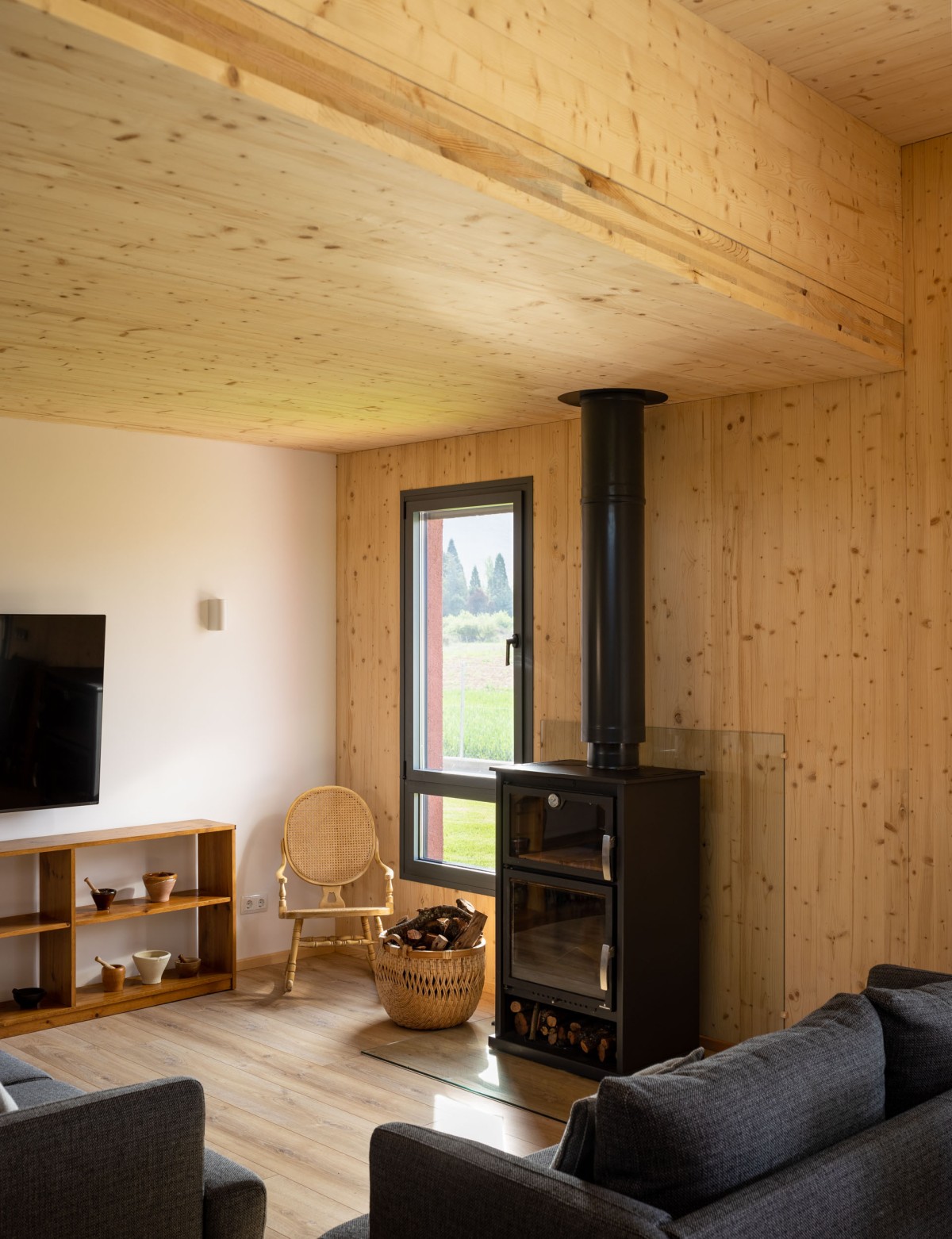 casas de madeira pré-fabricadas