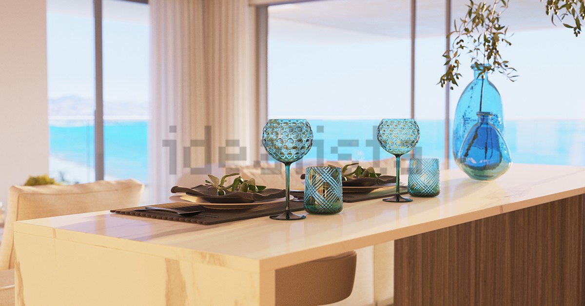 Casas de luxo em Espanha com vista para o mar