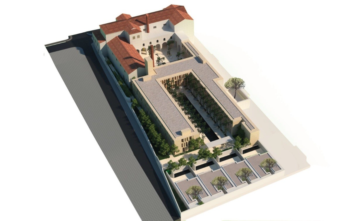 Transformação de mosteiro em hotel