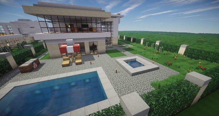 Minecraft modern house ideas