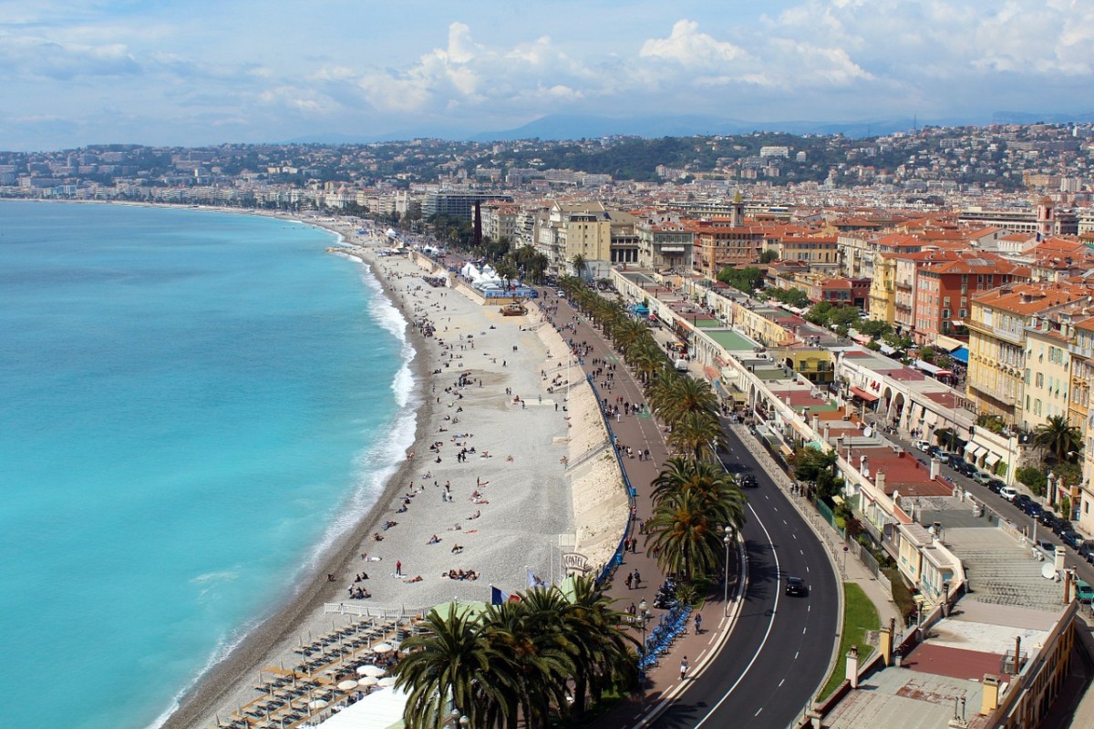 Férias de verão no sul de França