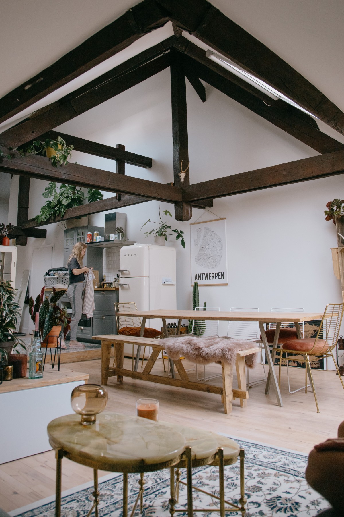 Loft com estilo oriental