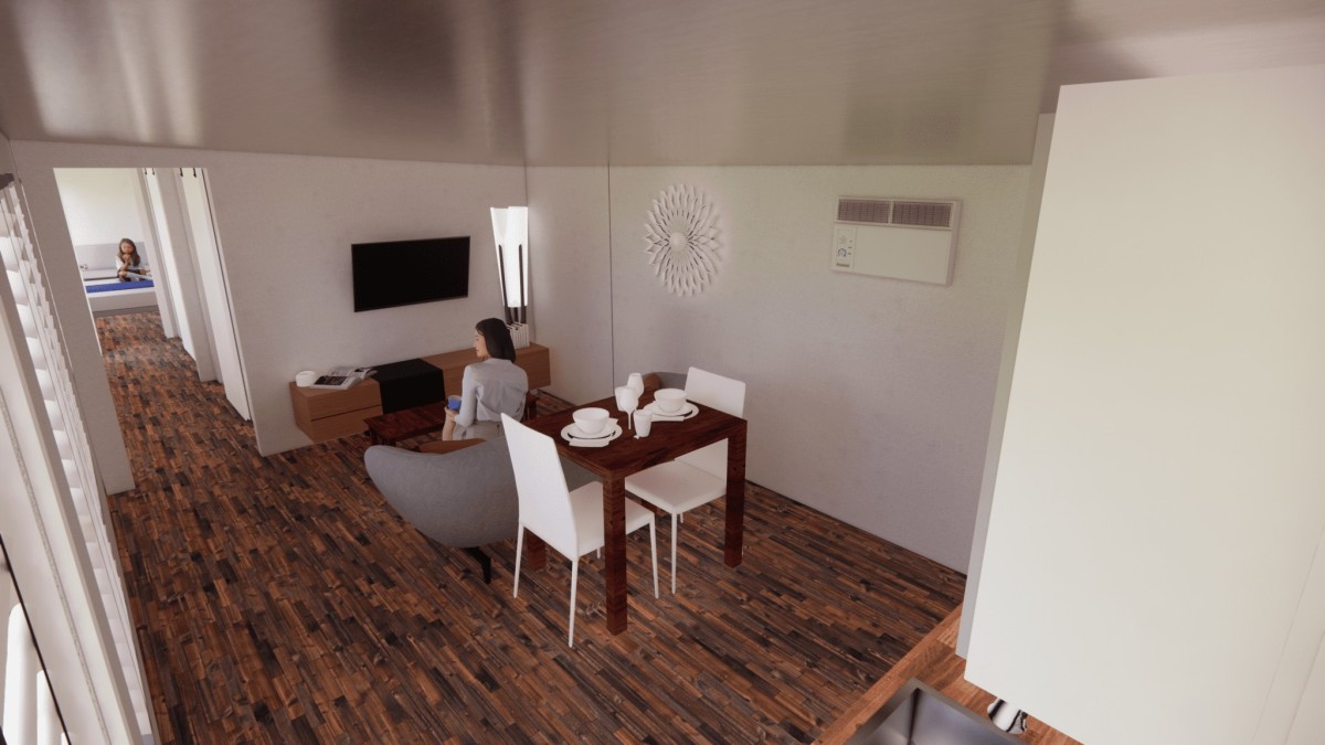 casas pré-fabricadas de madeira