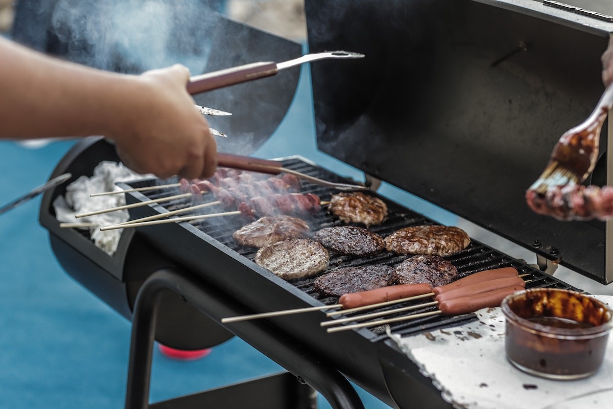 carne no barbecue