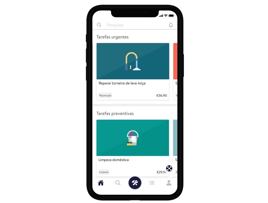 Serviços para casa online