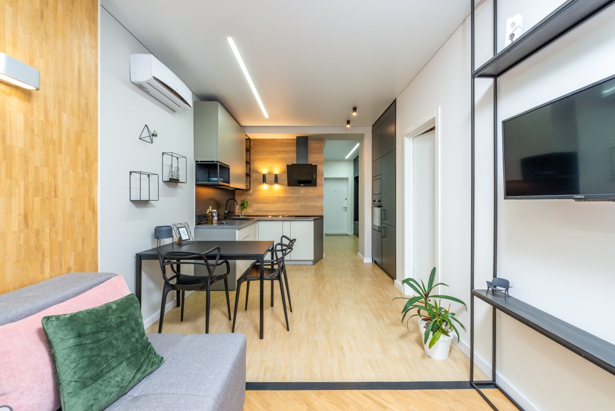 Casa com ar condicionado