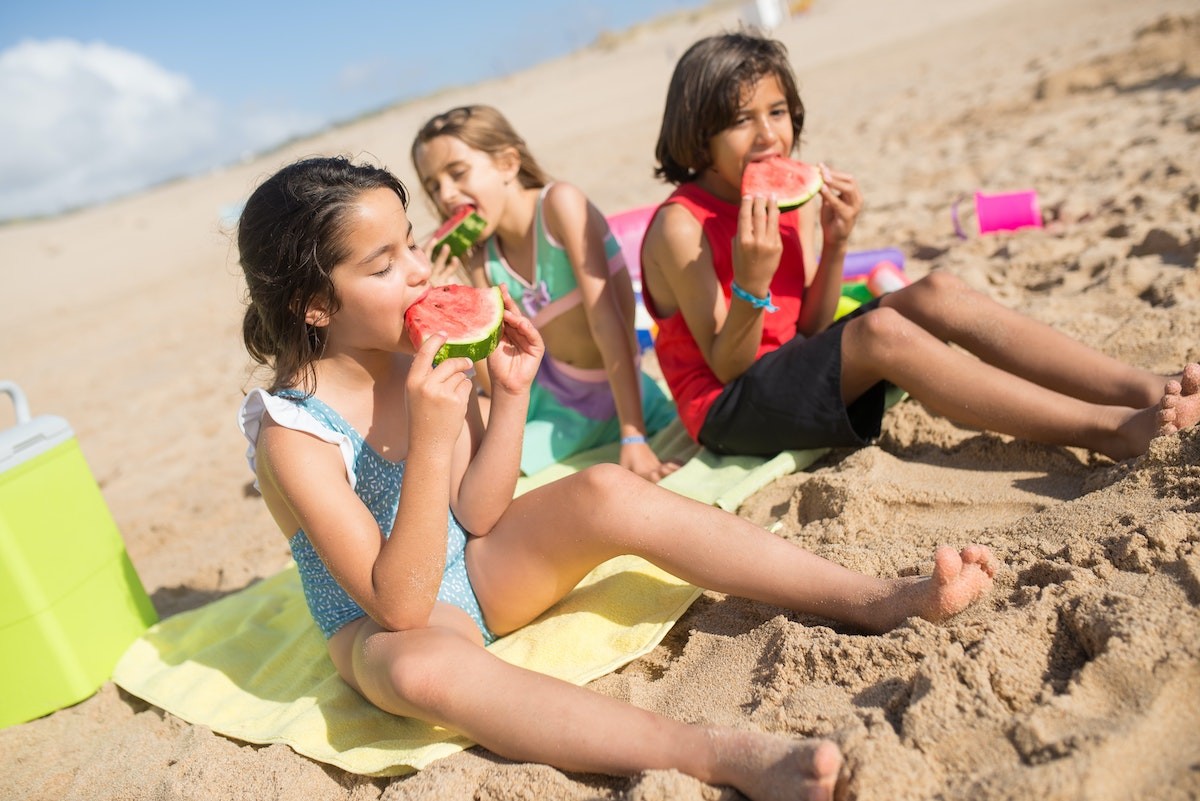 conservar alimentos na praia