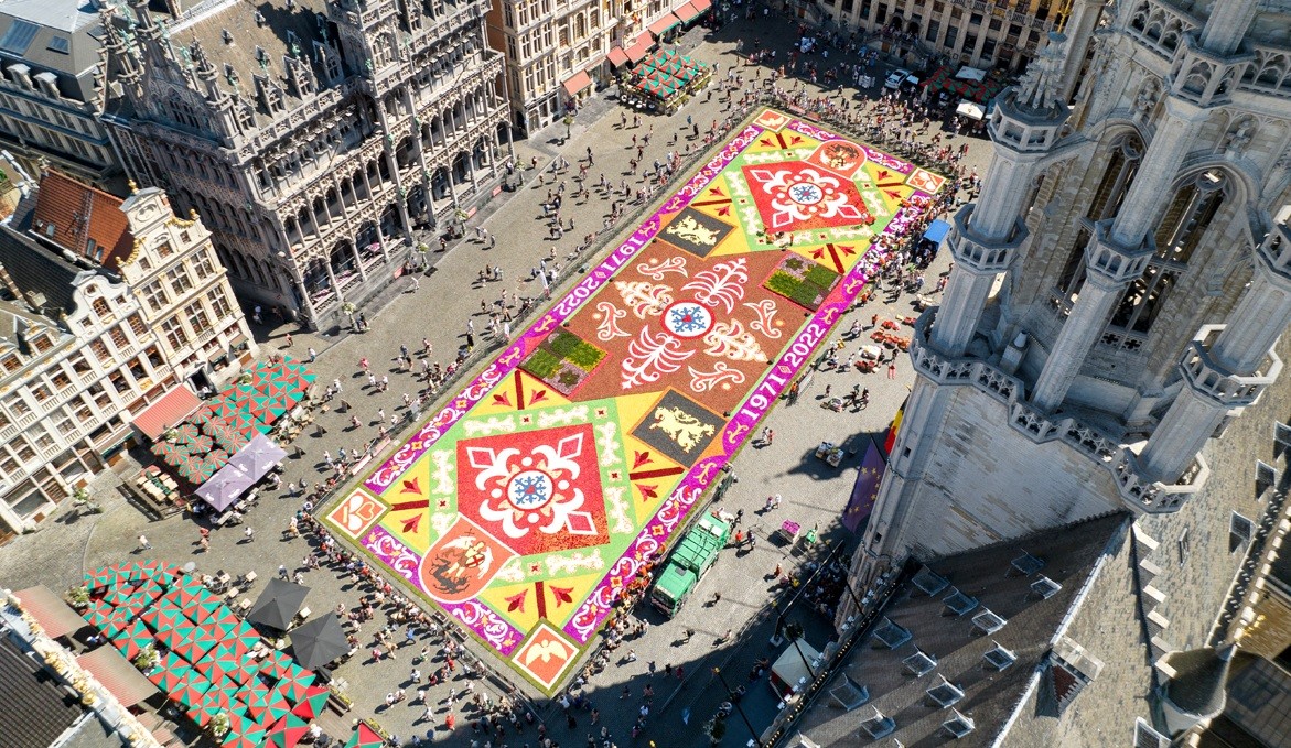 Tapis de Fleurs Bruxelas