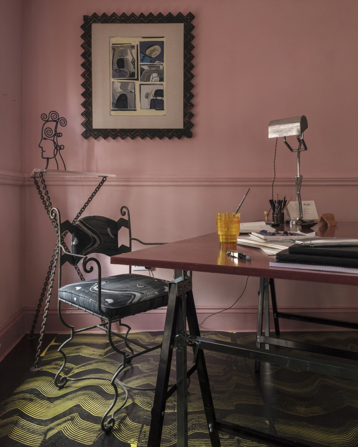 Pintar o chão da casa: a proposta irreverente deste designer britânico
