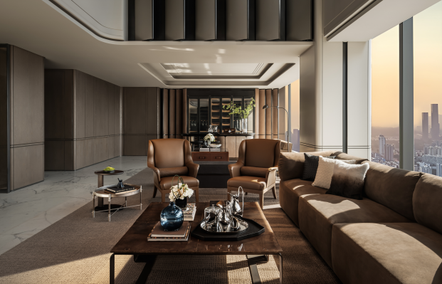Uma incrível casa de luxo em Pequim inspirada na moda italiana