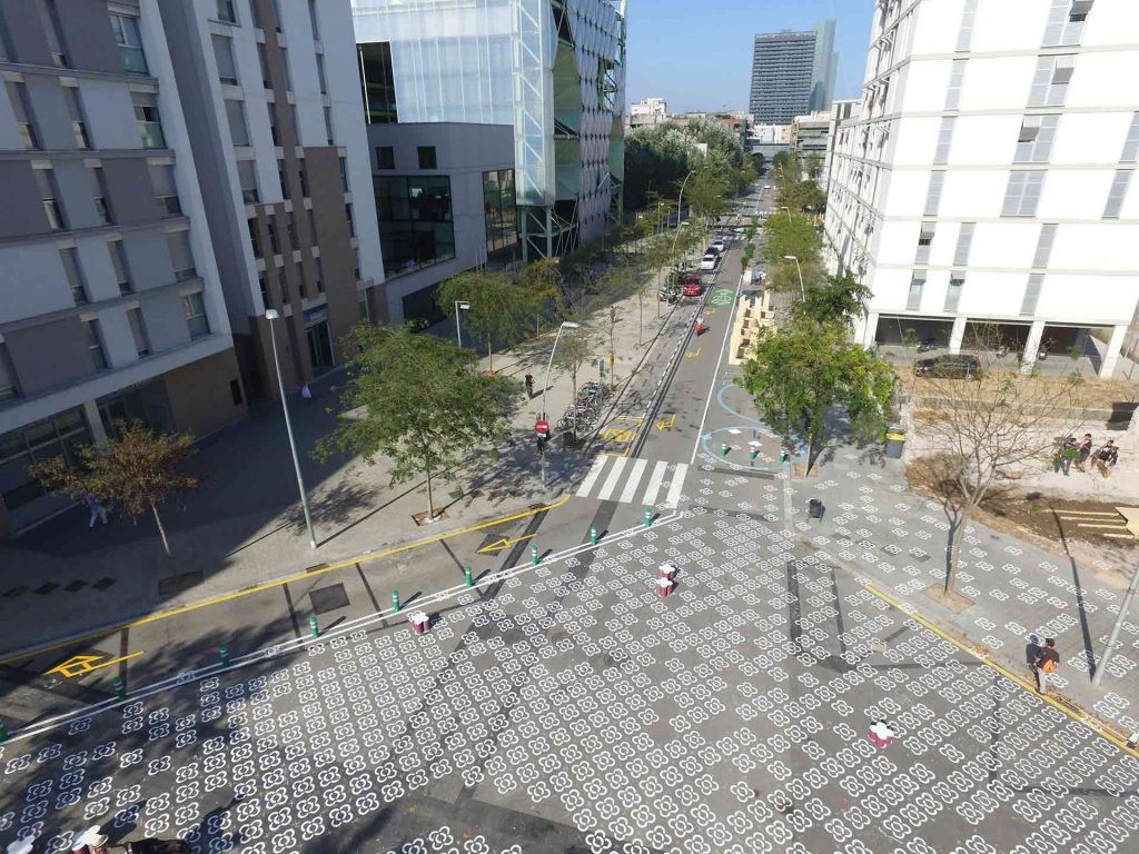 Super-ilha em Barcelona