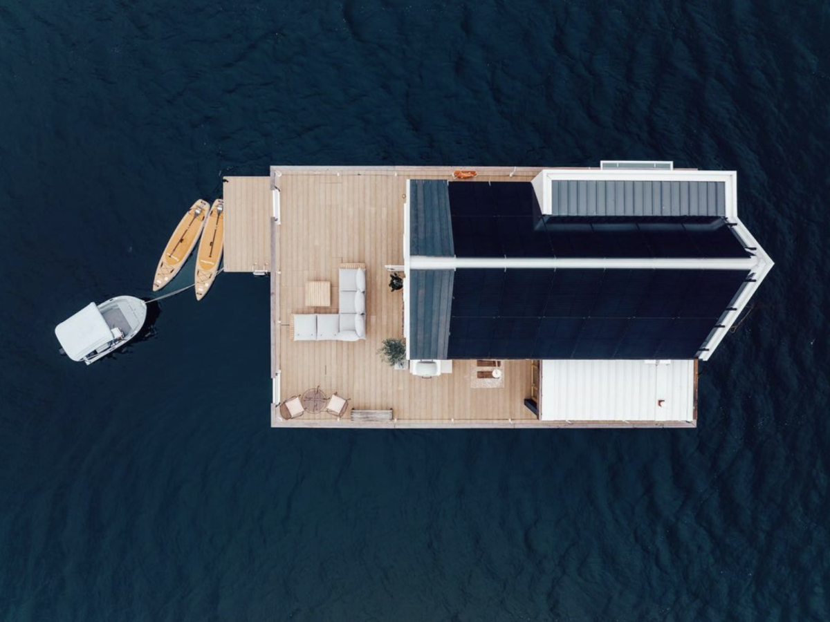 casa solar flutante