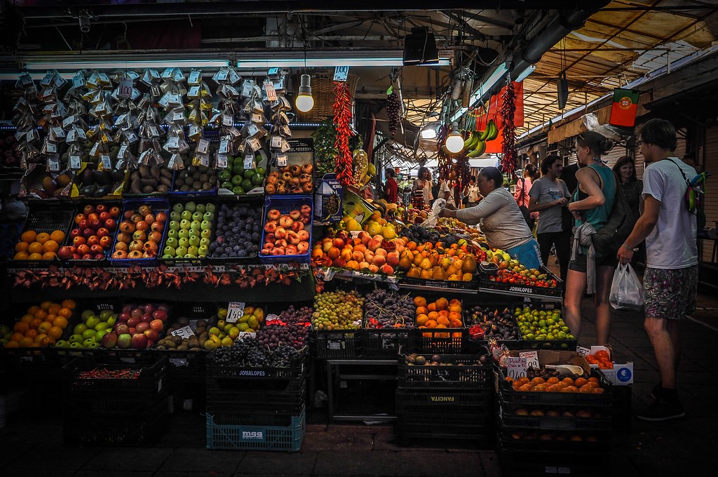 Mercado do Bolhão no Porto