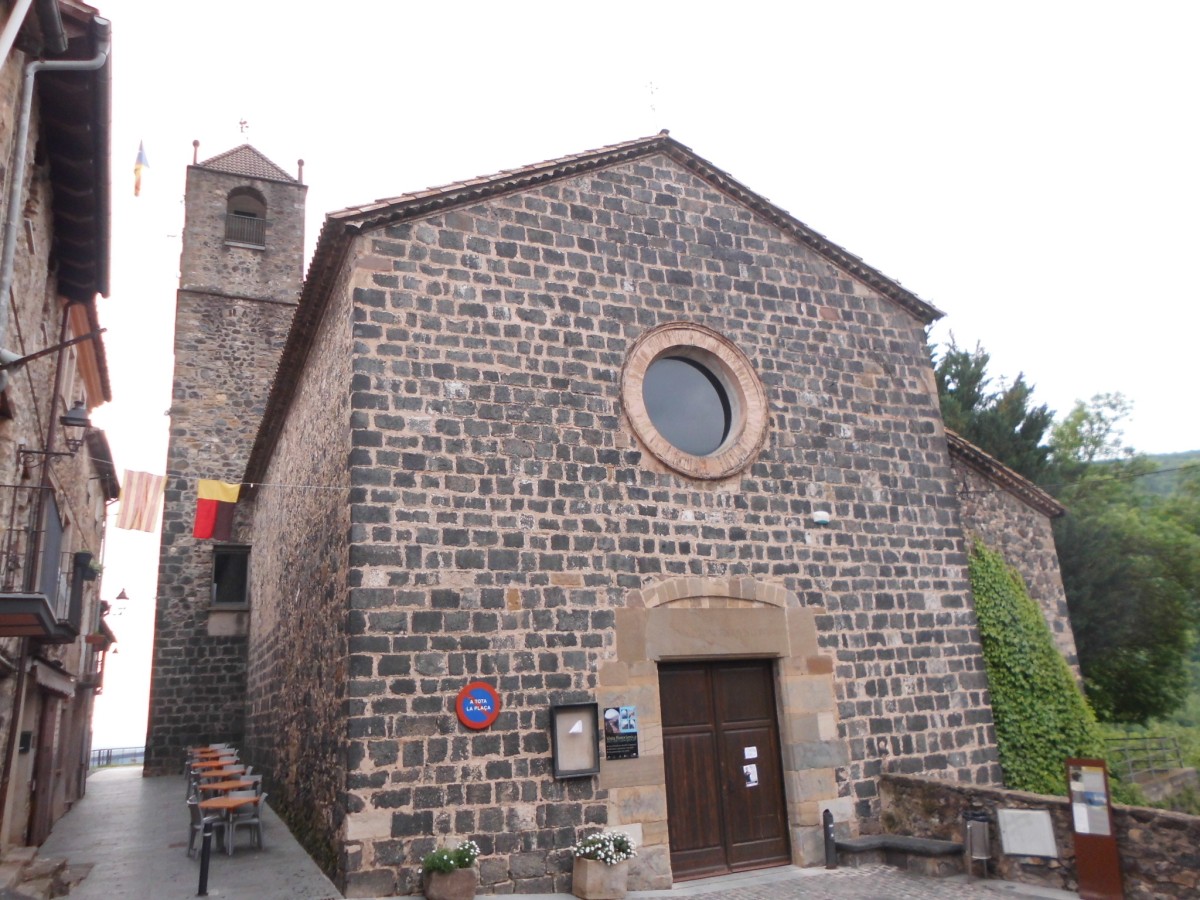 centro histórico Castellfollit de la Roca