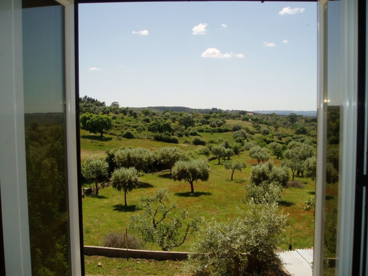 casa com vista para o campo