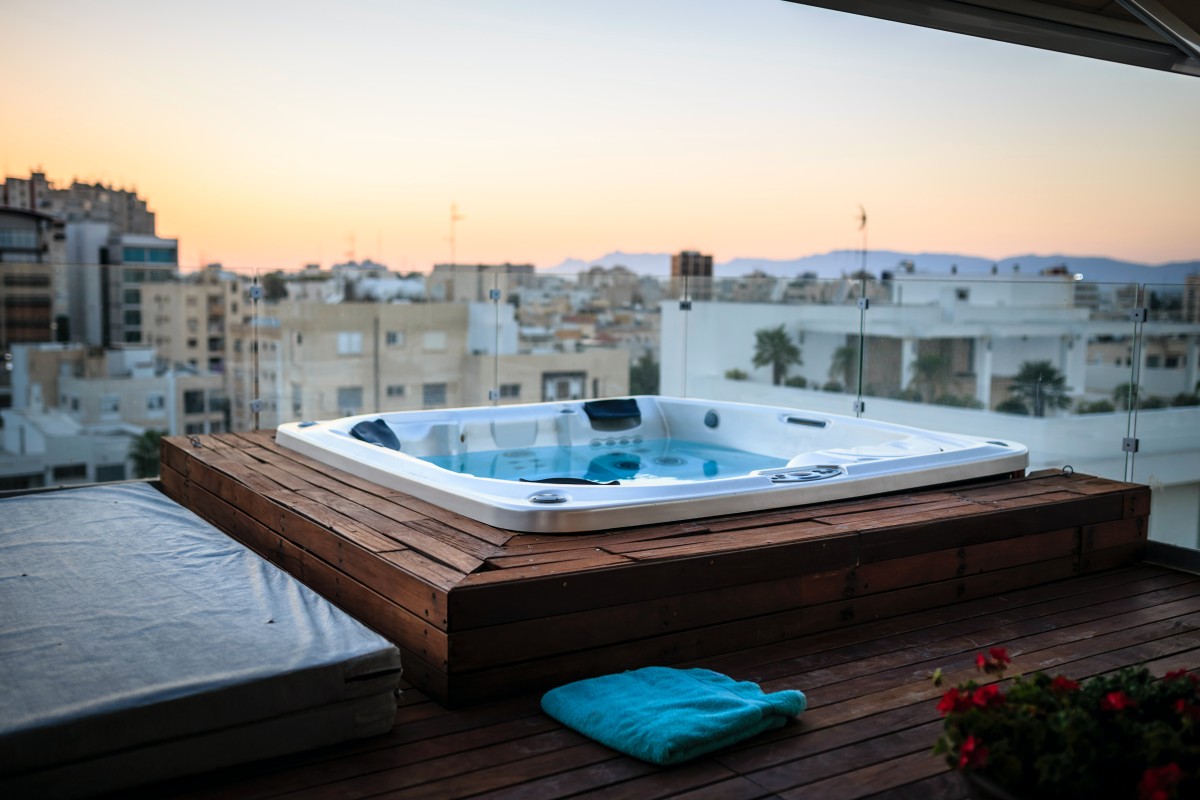 jacuzzi terraço
