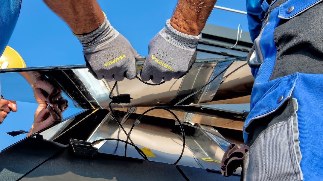 instalação de painéis solares