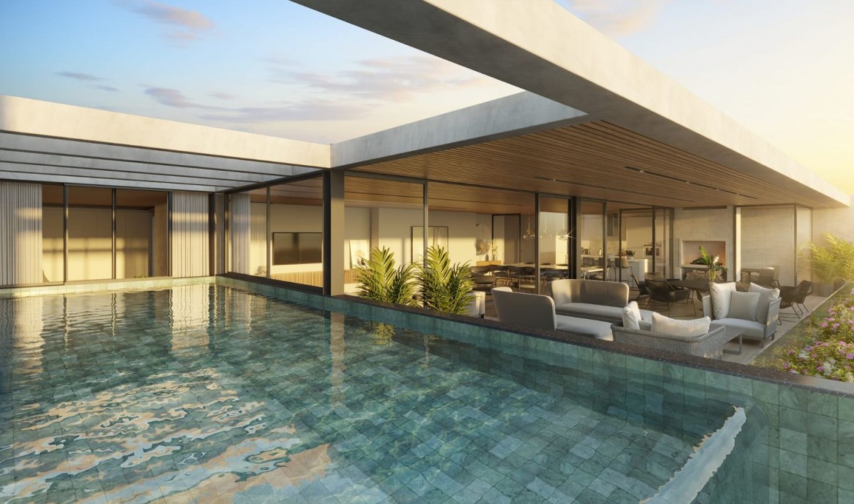 Casa nova com piscina no Porto