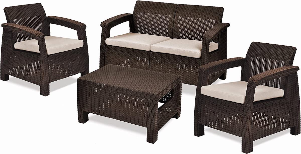 Keter Corfu Conjunto para lounge
