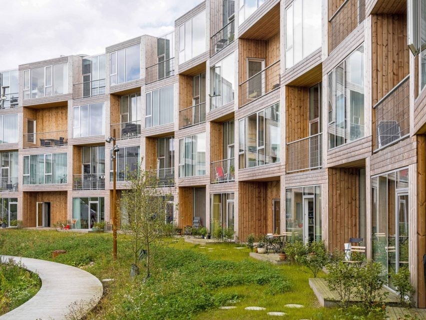 apartamentos em espiral