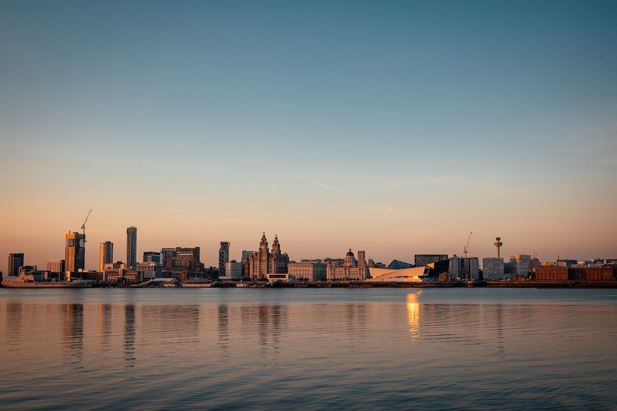 vista sobre Liverpool