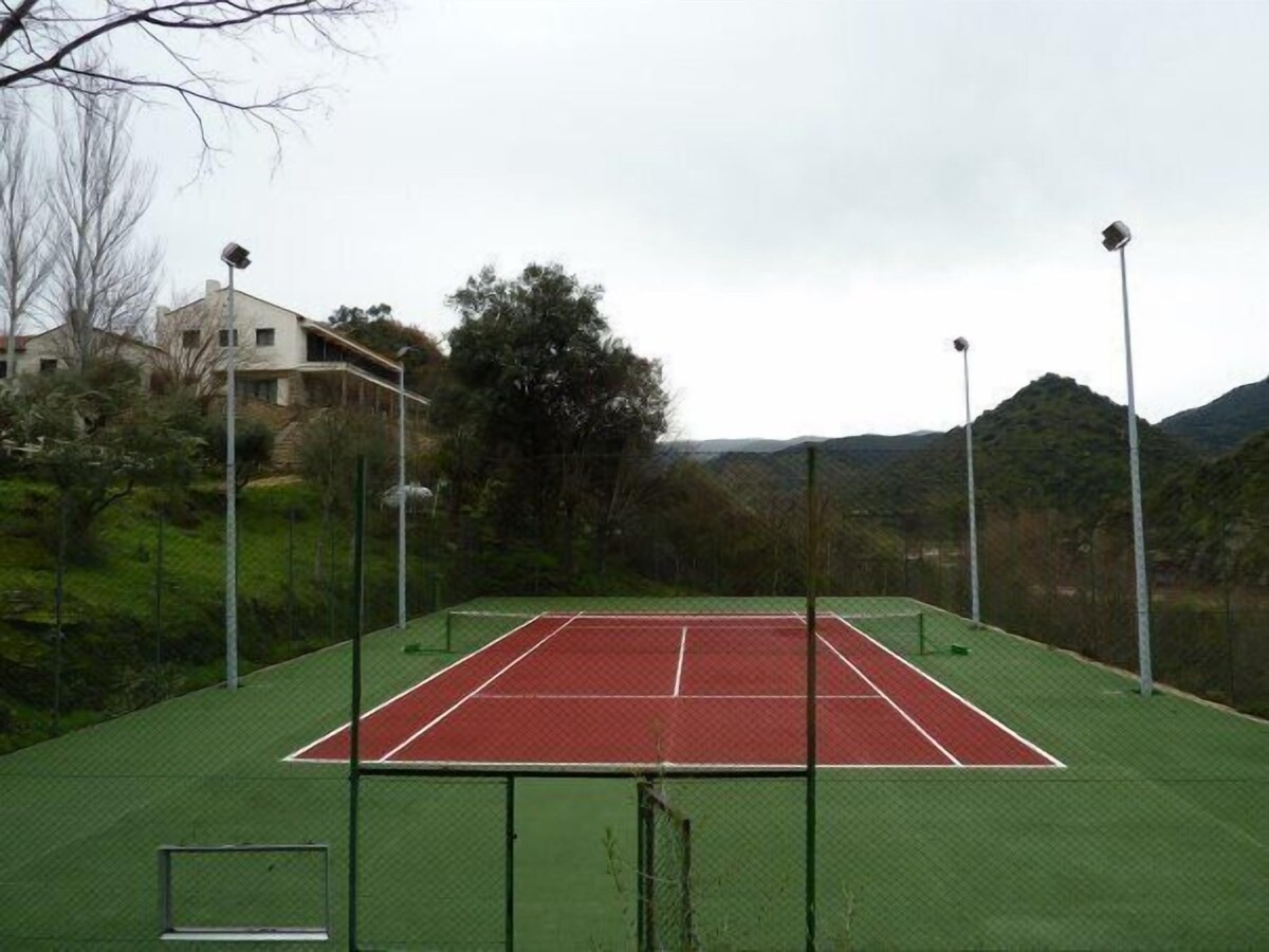 Campo de ténis em casa