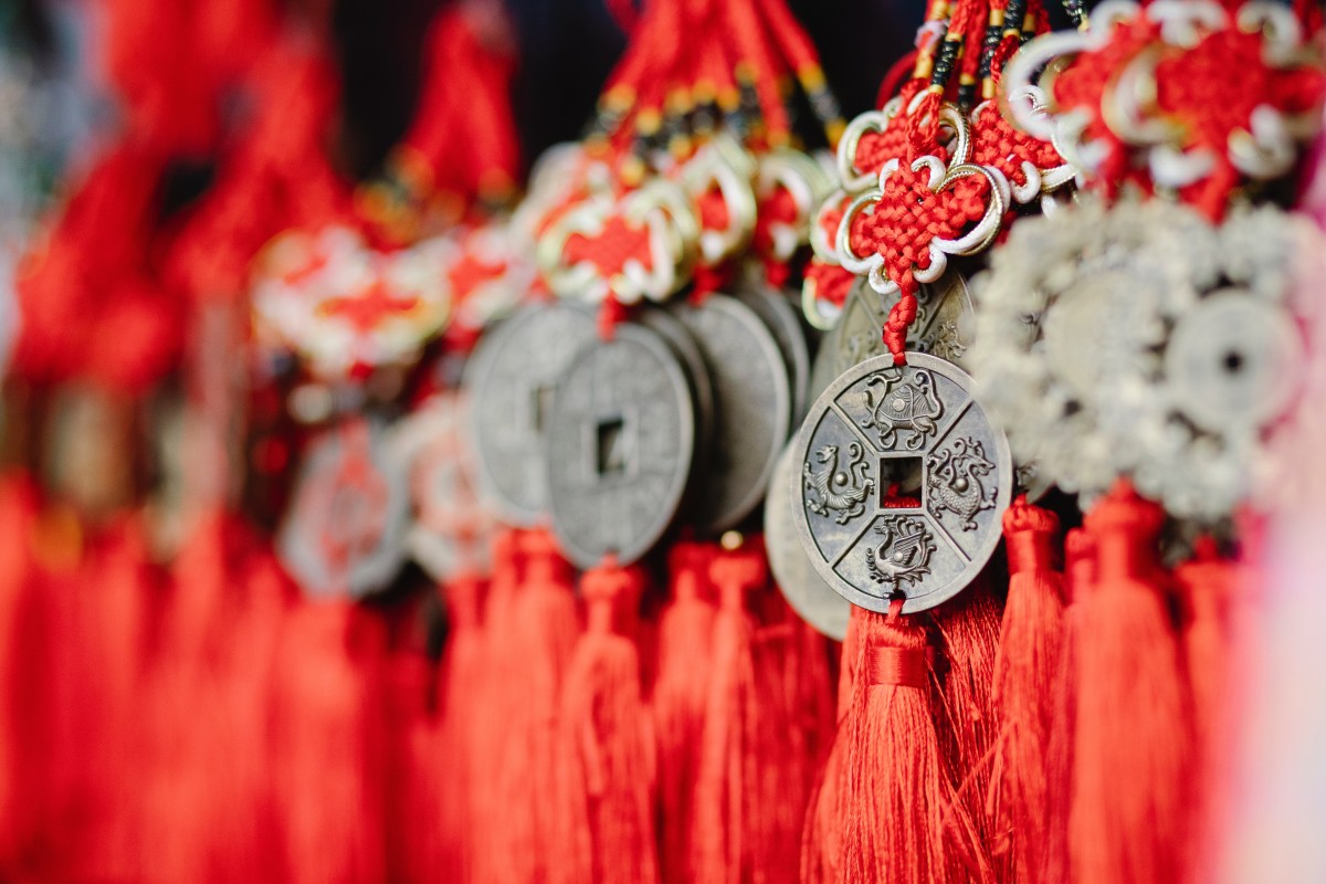 moedas chinesas