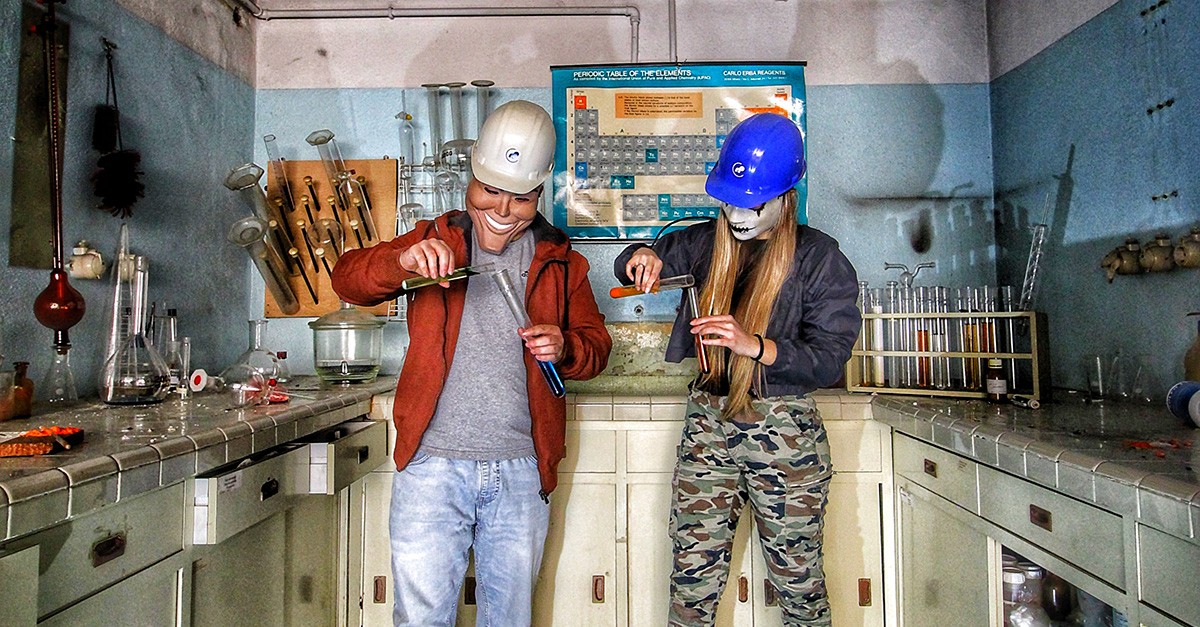 Fotógrafos de edifícios abandonados