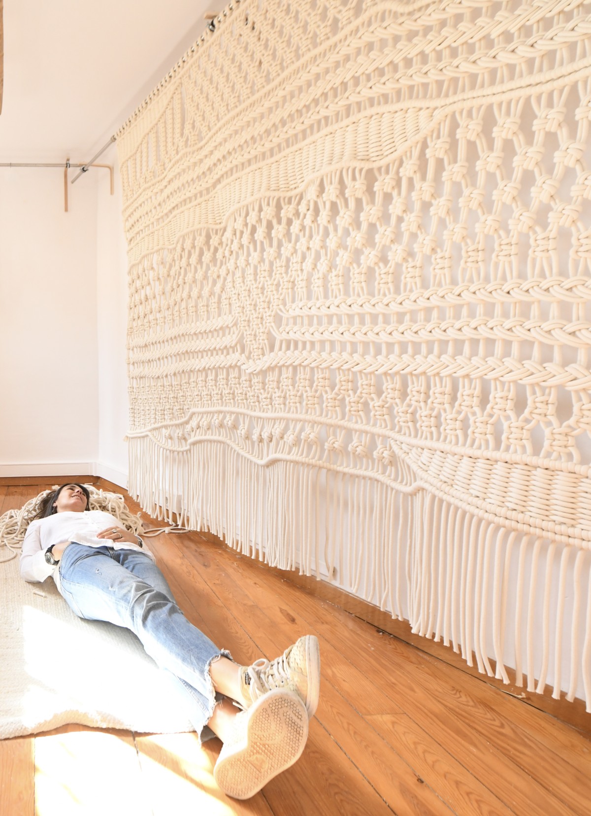 tapeçarias macramé