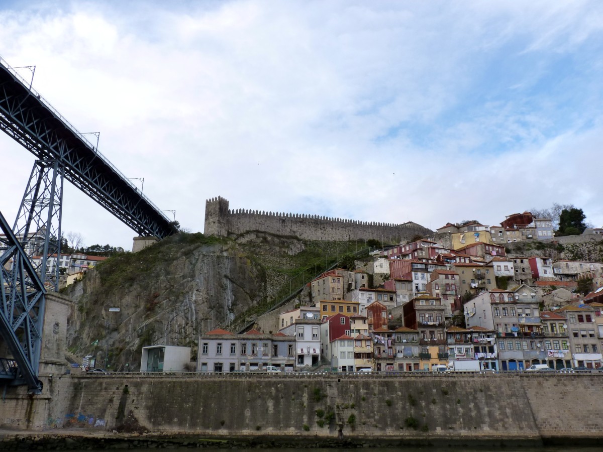 Casas inundadas no Porto