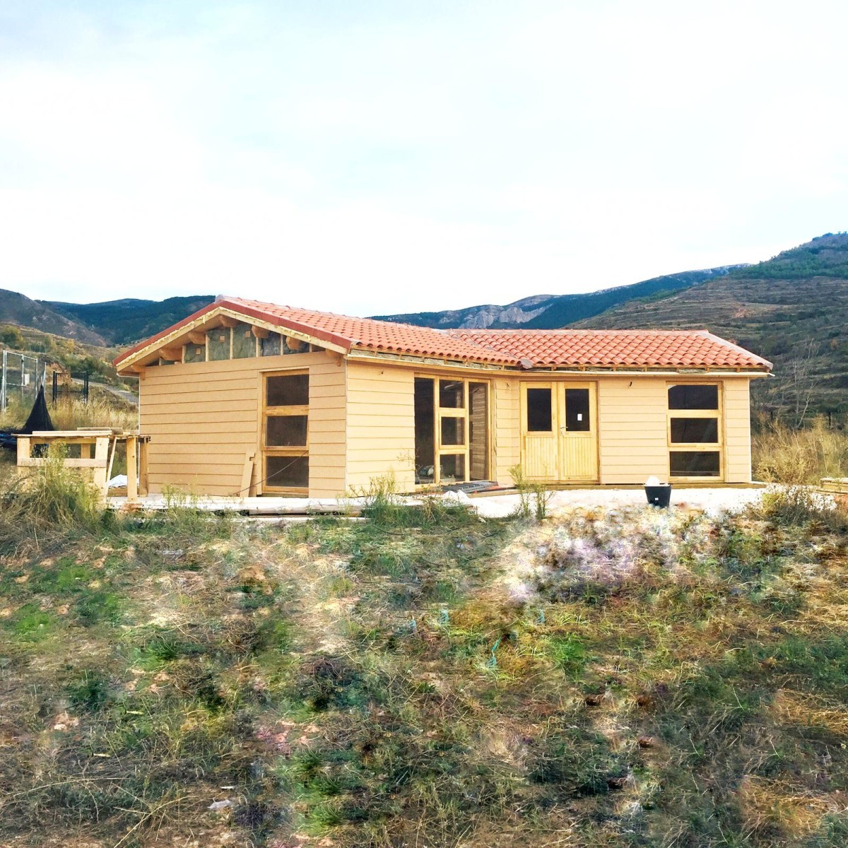 casas pré-fabricadas de madeira