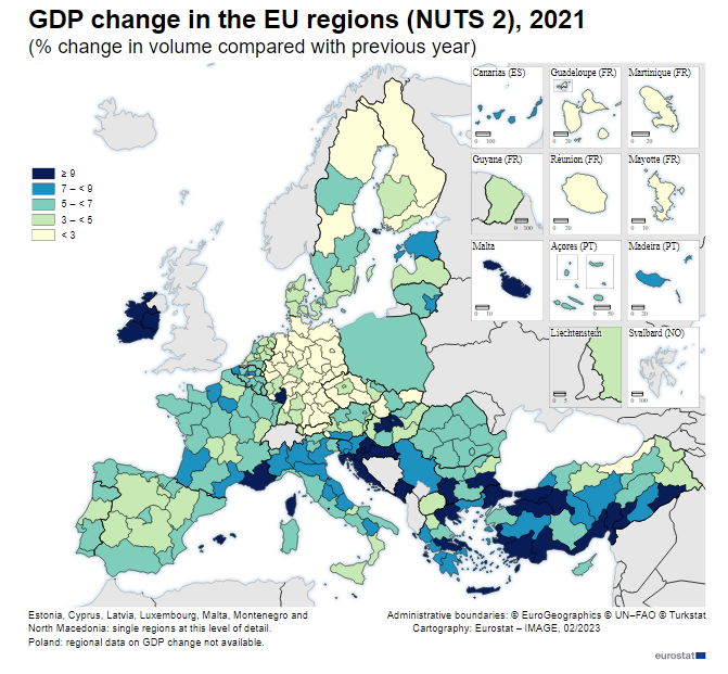 Evolução do PIB em Portugal e na UE