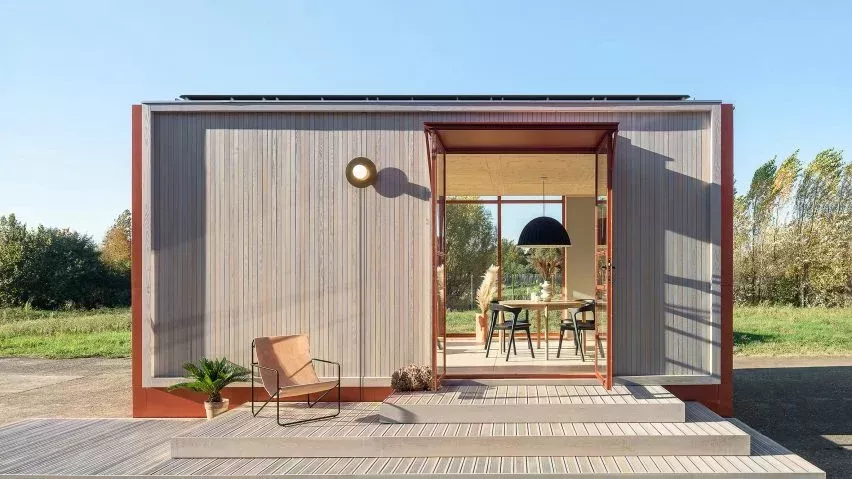 Casa pré-fabricada